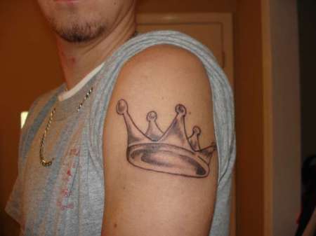 CRAPPY CROWN TATTOO